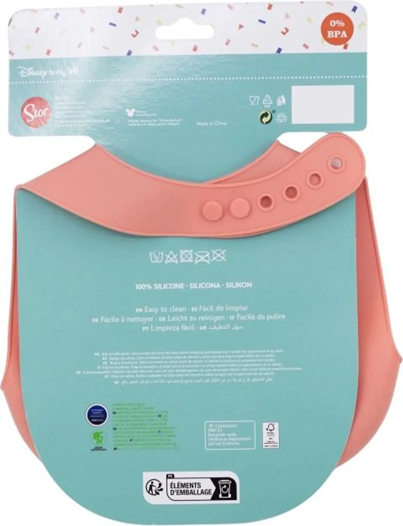 Baby Silikonlatz „Minnie Mouse“ – BPA-frei & mit Auffangschale